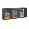 Bar kjøleskap 3 glassdører QBG 300 – Cool Head