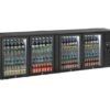 Bar kjøleskap 4 glassdører QBG 400 Bar kjøleskap 4 glassdører QBG 400 – Cool Head