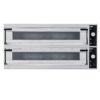 Private: Pizzaovn BASIC XL66LG 6+6xØ35 / 2+2xØ50 cm 136×95,4 cm – Pizzaovner
