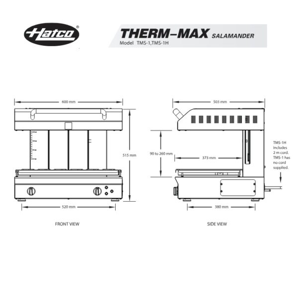 Salamander Hatco TMS-1 – Hatco