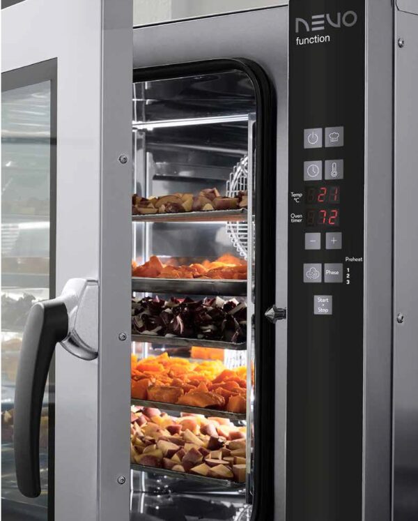 Bake-off ovn Modular Digital med fuktighet 10 GN1/1 eller 40×60 – Bake-off Ovn - Konveksjonsovn