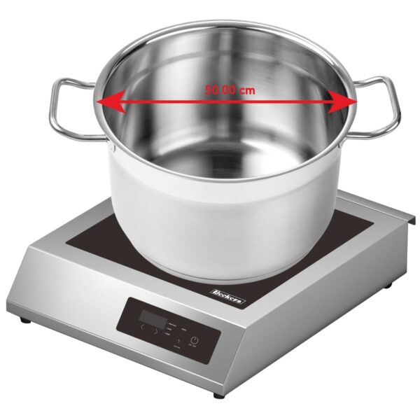 Induksjonsplate XXL Beckers IND 350 MAXI Induksjonsplate XXL Beckers IND 350 MAXI – Induksjon - Wok