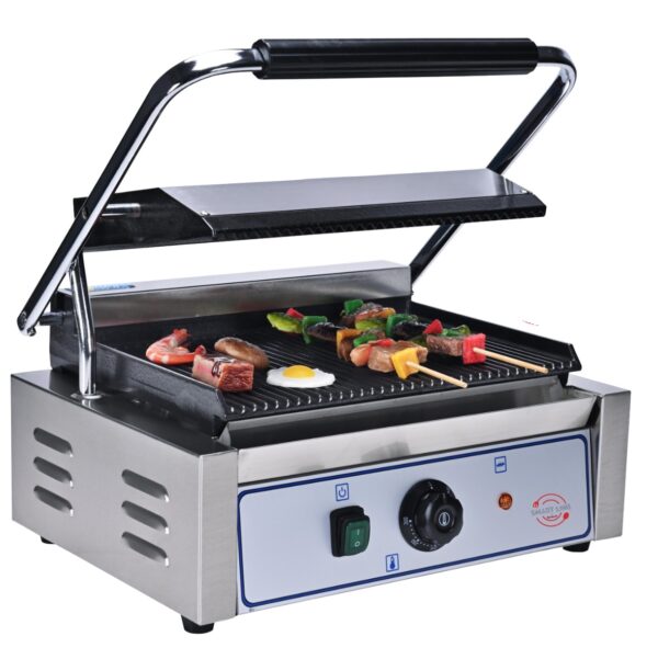 Pressgrill Riflet stekeflate 34,8×23,5 cm. Beckers WRM1 – Pressgrill - Toaster - Salamander