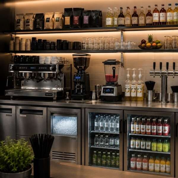 Kaffe og Bar – restaurantutstyr